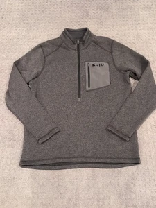 Kuiu Base Camp Pullover Sweater 2XL Charcoal Heather Excellent! - Picture 1 of 15