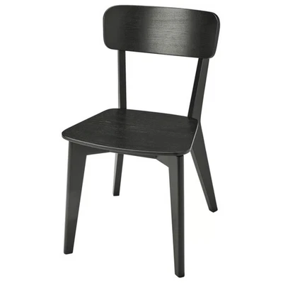 Silla IKEA LISABO, negra 604.467.86 - NUEVA Foto 1 de 4