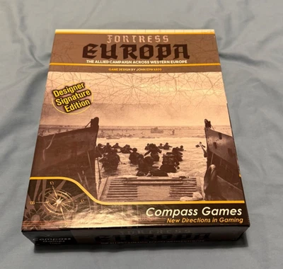 COMPASS GAMES - FORTRESS EUROPA DESIGNERS EDITION - UNPUNCHED - Image 1 of 3