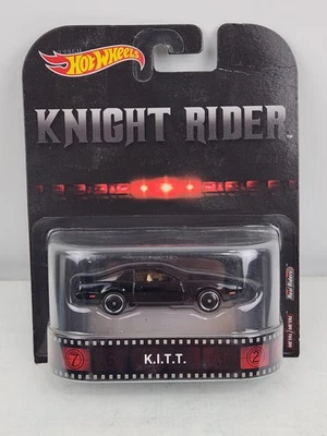 Hot Wheels Knight Rider KITT Retro Entertainment 2016 Real Riders Foto 1 de 4