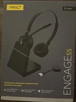 Jabra Engage 55 USB-A , BRAND NEW! (9559-455-125) - Image 1 of 4