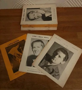 MAGAZINES - X24 Issues Of Jerry Lee Lewis Fan Club Newsletter Magazine Bundle  - Imagen 1 de 3