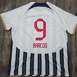 2024 Nike Alianza Lima Home Soccer Jersey Hernan Barcos Men XXL Peru Liga 1 - Picture 1 of 9