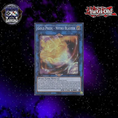 1st Edition Super Rare Gold Pride - Nytro Blaster PHHY-EN090 M/NM - Image 1 of 2