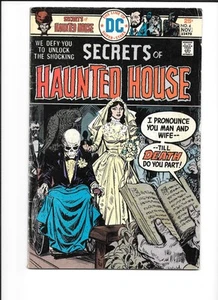 Secrets of Haunted House #4 DESTINY of ENDLESS 1975 DC!  REDONDO COV/ART EN MUY BUEN ESTADO+ 4,5 - Imagen 1 de 2