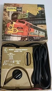 Vintage Atlas Hobby Transformer Model 269 Model Trains Controller Tested Working - Picture 1 of 7