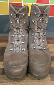 Genuine British Army HAIX High Liability Desert Combat Brown Boots,UK 11 Men’s - Picture 1 of 11