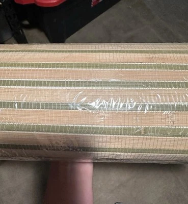 6 Rolls 432 SF NEW Seabrook Grass Cloth Wallpaper Green GC1129 - Image 1 of 4