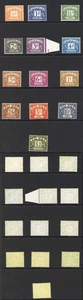 SGD56/D68 Post Due Wmk crowns Set (1 1/2d m/m others U/M) - Picture 1 of 1