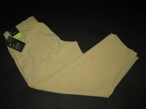 $90 NIKE FLEX GOLF CAPRI PANTS YELLOW AJ5686-294 STANDARD FIT WOMEN'S SIZE S NWT - Picture 1 of 9