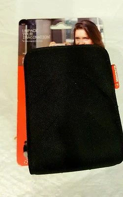 NEW Manfrotto Zipper Two Shade Point and Shoot Camera Case Bag Heavy Duty Black  - Image 1 of 4
