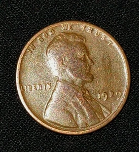 RARE Small Date 1929no MINTMARK ERROR 1c Lincoln Penny - Picture 1 of 5