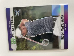 2021 Pro Set Stars Hideki Matsuyama XRC Purple Prizm #/25 - Picture 1 of 1