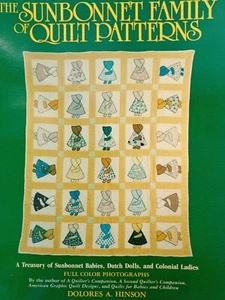 The Sunbonnet Family of Quilt Patterns Photos Dolores Hinson VTG 1983 PB 262pp - Picture 1 of 11