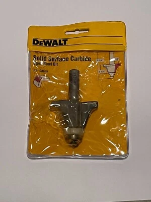 Dewalt DW6758 Solid Surface Ogee Bowl Carbide Router Bit 1/2" Shank - Image 1 of 4
