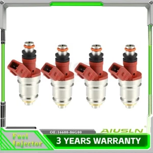 4Pcs New OEM Fuel Injectors 16600-86G00 For 1990-1995 Nissan Pickup D21 2.4L I4 - Bild 1 von 8