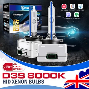 2PCS D3S Xenon HID Headlight Bulbs 8000K 35W For Jeep Grand Cherokee SRT - Picture 1 of 23