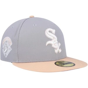 New Era Chicago White Sox 1950 Juego de Estrellas 59FIFTY Sombrero Ajustado 7 1/2 Gris Melocotón - Imagen 1 de 10