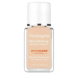 Neutrogena SkinClearing Oil-Free Acne Fighting Foundation ~ 30 Buff - NEW - Picture 1 of 5
