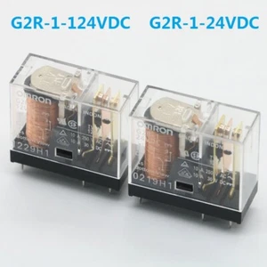 Omron Relais G2R-1-12VDC G2R-1-24VDC 10A 5Pins G2R-1 12/24VDC Leistungsrelais - Bild 1 von 3