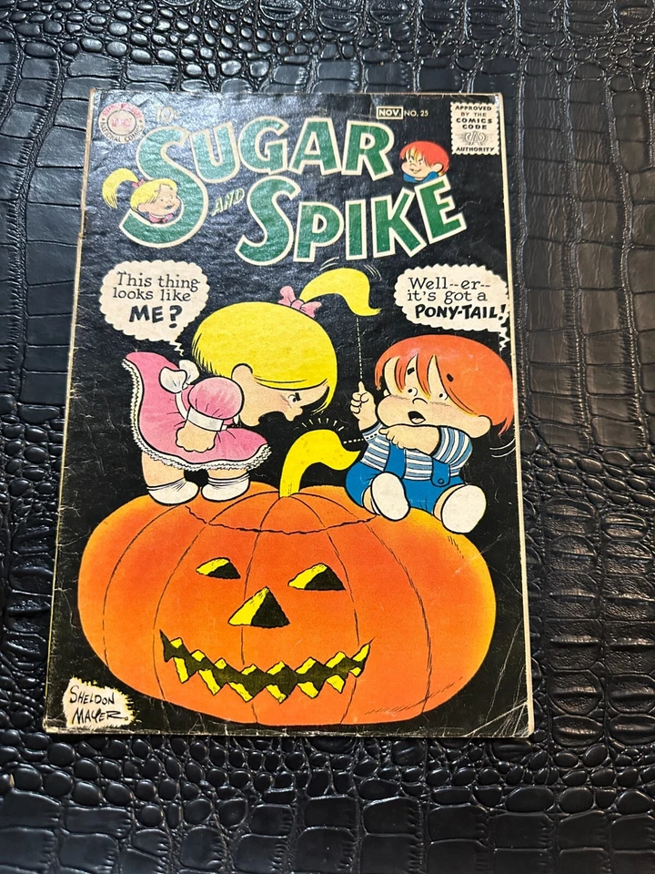 1959 Sugar and Spike DC Comic Book #25 VG (HALLOWEEN JOL) - Изображение 1 из 1
