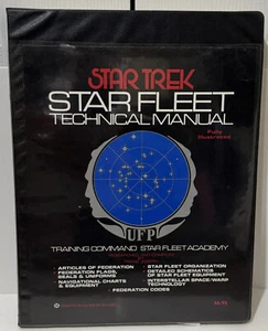 ¡Manual técnico de la Flota Estelar Star Trek! Primera impresión 1975 tapa dura vintage 🔥 - Imagen 1 de 11