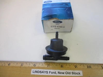 FORD 1987, 1988, 1989 ESCORT 1.9L "VÁLVULA" CÁRTER VENTILACIÓN E7FZ-6769-A NOS Foto 1 de 3