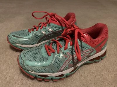 Womens Asics Gel Kayano 21 Running Shoes Sz 8 T4H7N - Image 1 of 4