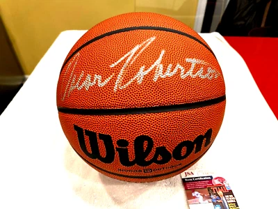 OSCAR ROBERTSON Signed Wilson Basketball -JSA Authenticated - Image 1 of 3