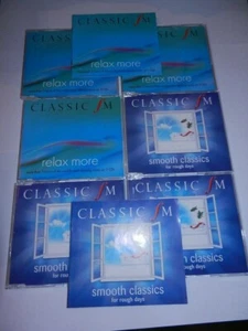 2 x CLASSIC FM CD SETS inc. SMOOTH CLASSICS (3 CD SET) & RELAX MORE (3 CD SET) - Imagen 1 de 4