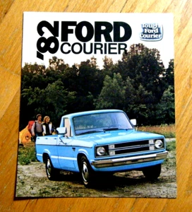 Collectible Vintage 1982 Ford Courier Original Sales Brochure - Picture 1 of 2