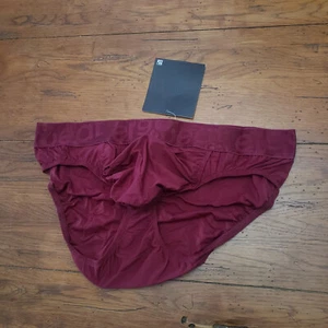 ErgoWear Mens XL Boxer Brief Feel XV Pouch Bulge Underwear Red Burgundy XLarge - Picture 1 of 6