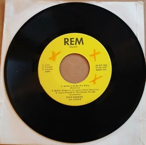 Esco Hankins and Jackie "Mother Left Me Her Bible" +5 more REM ep 504 1963  - Picture 1 of 2