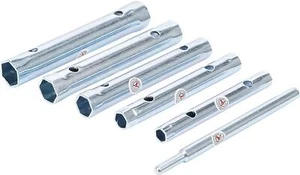 Kraftmann 85814 - Pipe wrench set 8-17 mm 6 pezzi - Imagen 1 de 2