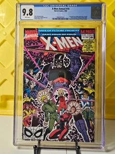 X-MEN ANNUAL #14 CGC 9.8 WHITE PAGES // GAMBIT CAMEO PREDATES X-MEN #266 1990 - Picture 1 of 3