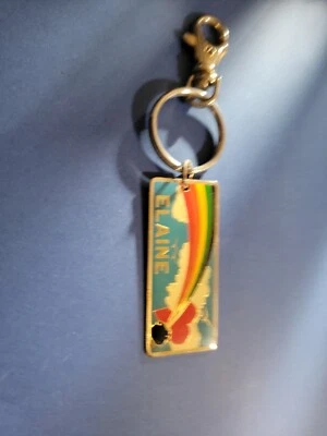 Vintage Metal - Rainbow Heart Clouds 'ELAINE' - Image 1 of 2