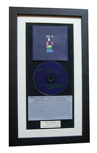 COLDPLAY X & Y LTD CLASSIC CD Album GALLERY QUALITY FRAMED+EXPRESS GLOBAL SHIP - Picture 1 of 7