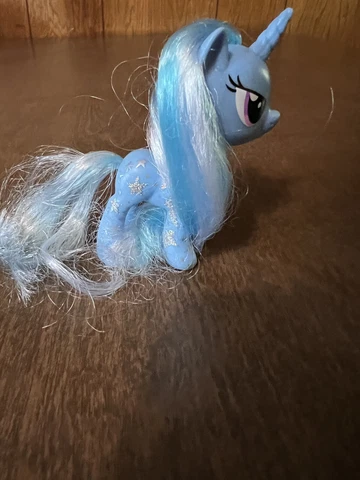 My Little Pony TRIXIE LULAMOON Brushable Glitter Stars G4 G4.5 MLP FIM Cover