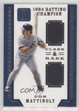 2016 Panini Pantheon Class and Rank /99 Don Mattingly #CR-DM