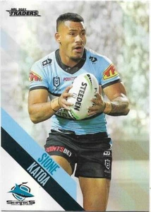 2021 Nrl Traders Parallel Special (PS036) Sione KATOA Sharks - Picture 1 of 1
