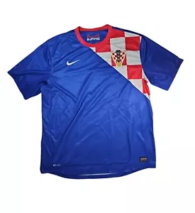 Nike Croatia Away 2013-2014 Men's Jersey Blue Size XL - Picture 1 of 6