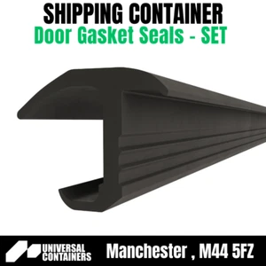 Shipping Container Door Gasket, Rubber Door Seals, Standard & High Cube Sets - Picture 1 of 9