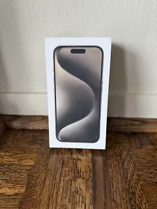 Apple iPhone 15 Pro 1TB Natural Titanium Unlocked - Picture 1 of 8