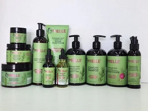 MIELLE Rosemary Mint Strengthening Curly Hair Care Products( Choose your Set ! ) - Picture 1 of 13