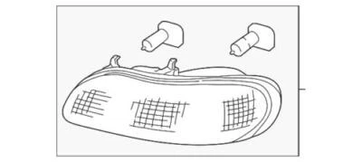 Genuine GM Passenger Side Headlamp Assembly 22618781 - Imagem 1 de 2