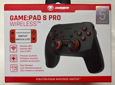 Snakebyte NINTENDO SWITCH Game:Pad S Pro Wireless Controller - Image 1 of 4