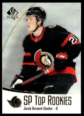 2021-22 Upper Deck SP Authentic SP Top Rookies Jacob Bernard-Docker Rookie - Image 1 of 2