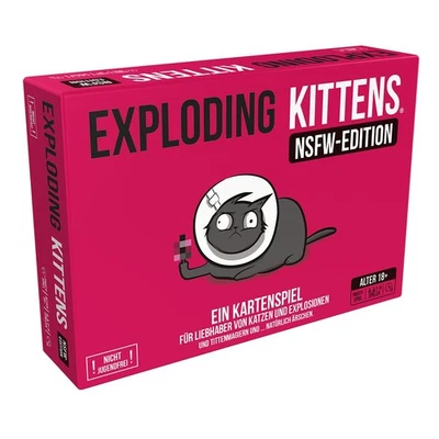 Exploding Kittens NSFW Edition 2024 Grundspiel für 2-5 Spieler mit 56 Karten NEU - Bild 1 von 4