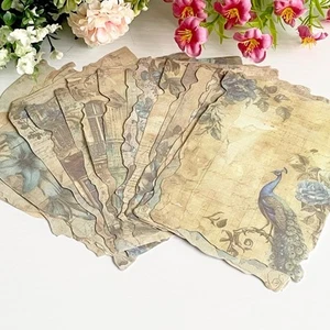 Floral Flower Vintage Style Craft Paper -Junk Journal -Scrapbook - Picture 1 of 3
