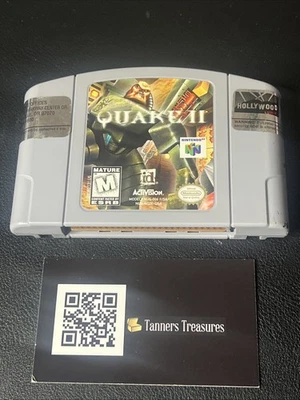 Quake 2 N64 Authentic Cartridge Only - Tested - Image 1 of 4
